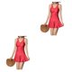 thumbnail image 1 of Eigraketly Traje de baño duradero y de secado rápido para mujer, traje de baño de poliéster transpirable, traje de baño modesto para mujer, Type7 NO7, 1 of 6