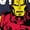 NAVY, variant on Marvel Iron Man - Comic Book Cover - Women's Short Sleeve Graphic T-Shirt
