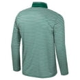 thumbnail image 3 of Men's Colosseum Green Michigan State Spartans Striped Quarter-Zip Top, 3 of 3