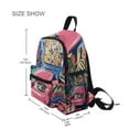 thumbnail image 3 of FORMRS School Backpack with Front Zippered Pocket 12" Student Travel Daypack, Art Cat, 3 of 6