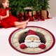 thumbnail image 3 of Alfombra Navideña Circular con Diseño Óptico | Pequeña (40X40 Cm) | Decoración Navideña Encantadora | Lavable y No Suelta Pelusa | Regalo Navideño Ideal, 3 of 6