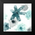 thumbnail image 2 of Vess, June Erica 20x20 Black Modern Framed Museum Art Print Titled - Floating Indigo II, 2 of 5