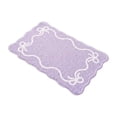 thumbnail image 2 of Bow Knot Bath Mat, Soft Absorbent Artificial Rug for Bathroom Floor, Non-Slip Bedroom Home Decor Entryway Mat, Indoor Living Room Display Enhancement, 15.75" x 23.62", KTFgvq, 2 of 7