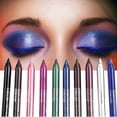thumbnail image 2 of Delineador de ojos de 14 colores, herramientas de maquillaje impermeables, azul, rojo, verde, blanco, dorado, marrón, cosméticos( 18, 2 of 5