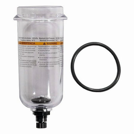 Parker FRL Replacement Bowl,Polycarbonate PS832P