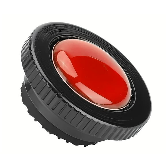 Acouto pour Manfrotto Plaque de Dégagement Rapide Mini Alliage d'Aluminium Rond Plaque de Dégagement Rapide Tête 1/4 Pouce Vis pour Manfrotto Action Compact Trépied Rouge