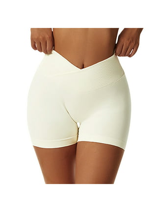 XMMSWDLA Soft Comfy Booty Shorts for Women Cotton Yoga