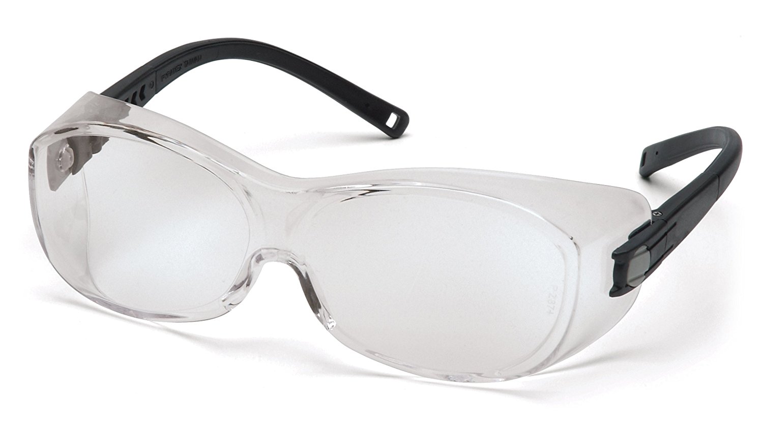 Ots Eyewear Clear AntiFog Lens, Black Frame, Price For Each XRay