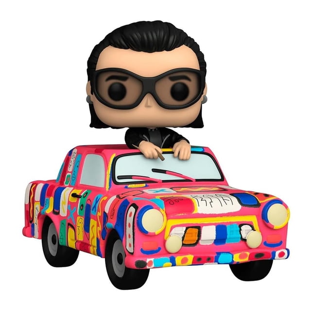 Figura Funko Pop U2 Ab Car Bono 7.87 pulgadas