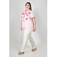 thumbnail image 2 of Camisa estampado corazones Roman Fashion /Tallas Extras, 1231 (Rosa) rosa 40, 2 of 6