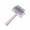 Pink, variant on Dog Slicker Brush for Grooming Hair, Long Pin Brush for Shedding Medium & Long Haired Cats, Dematting Tool for Removes Loose Fur, Tangles, Knots, Undercoat, Free Pet Comb - Large