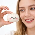 thumbnail image 3 of Juguete grande de pan antiestrés para adultos y – Extra Large Soft Soft Xiaolongbao Dumpling Fidget, juguete sensorial de alivio para estrés, concentración y decoración de escritorio, 3 of 6