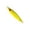 B#091, variant on Metal Jig Lure Fluorescent Yellow with Red Eyes – Sleek Slender Design, Natural Flash & Wobble Action for Bass Trout Saltwater Freshwater Fishing