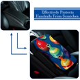 thumbnail image 5 of Bowling 12.5x8.2 Inch Soft Comfortable Furry Printed Car Armrest Mat Armrest Accessory Car Armrest Pad Armrest Cover, 5 of 6