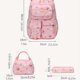 thumbnail image 2 of 3pcs Cute Cartoon Pattern Backpack Lunch Bag And Pen Bag Set, Primary School Students School Bag, Primary School Student School Bag, 2 of 4
