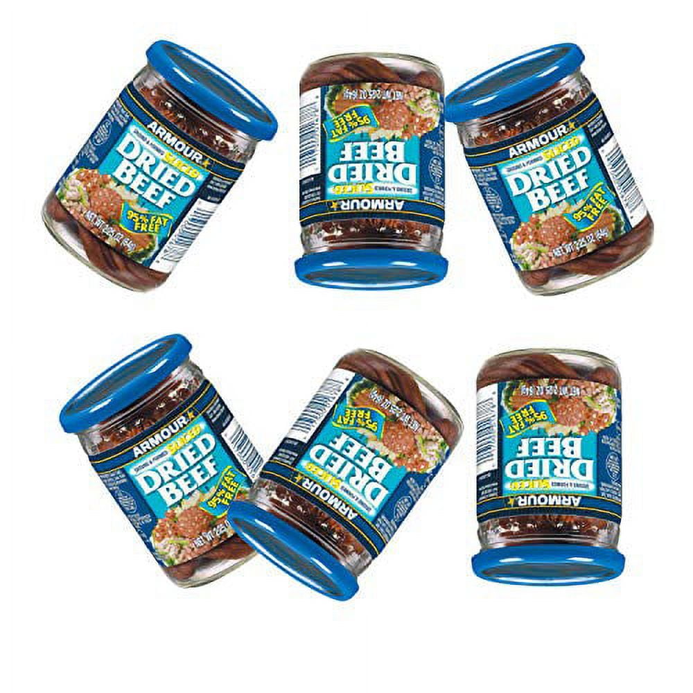 Armour Star Sliced Dried Beef, Jarred Meat, 2.25 OZ | 6 Count