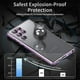 thumbnail image 5 of Funda magnética para Samsung S24 Ultra/S24 Plus/S24, parachoques de metal de vidrio templado de doble cara con Saf, 5 of 5