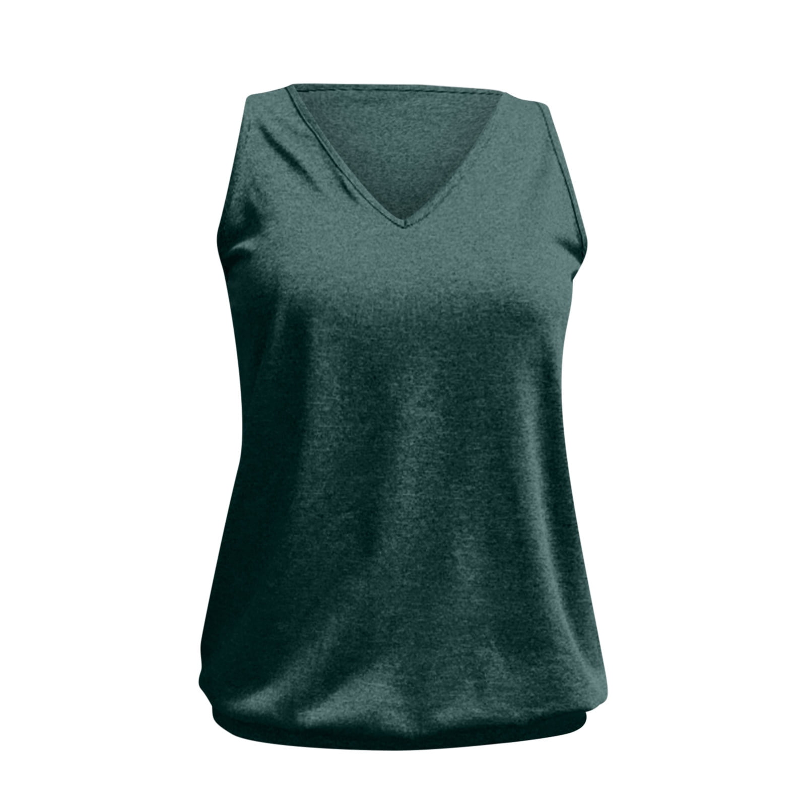 Débardeurs Sans Manches Décontractés Pour Femmes, Coupe Ample Style Basique Taille M~p180291451