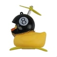 thumbnail image 3 of Pato Decorativo Amarillo Con Casco Modelo 1, 3 of 4
