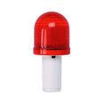 thumbnail image 1 of LED Warning Lights,LED Road Cone Dome Road Cone Dome Light Red LED Beacon Flashing Light Reliable and Durable, 1 of 1