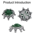 thumbnail image 5 of 16 Pcs Golf Spikes Replacement ,Golf Shoe Spikes,Golf Cleats for Golf Shoes Easy To Change Studs, Soft Fast Twist Studs, 5 of 5