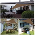 thumbnail image 5 of Toldo Impermeable para Sombra de Sol Triangular, Toldo Impermeable para Césped, Jardín, Actividades Al Aire Libre, Patio, Patio Trasero, Césped, 5 of 5