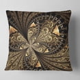 thumbnail image 2 of Designart 18" x 18" Black Polyester Throw Pillow, 2 of 5