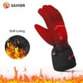 thumbnail image 4 of SAVIOR HEAT Gants Chauffants à Piles - Chauffe-Mains Électriques pour Hommes et Femmes, Usage Intérieur et Extérieur - Doublures Thermiques pour Escalade, Randonnée, Cyclisme en Hiver, 4 of 9