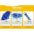 thumbnail image 2 of Reloj para niños resistente al agua estilo deportivo de camuflaje (negro), movimiento de cuarzo, diseño de dibujos animados 3D, reloj digital para niñas y niños de 3 a 11 años, 2 of 5