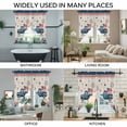 thumbnail image 3 of Independence Day Swag Valances for Windows 2 Pack, Kitchen Window Curtains 36 Inch Length, Blue Truck Firework Star Blue Red Flag Privacy Swag Curtains for Living Room/Bathroom 36"x36", 3 of 8