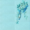 thumbnail image 1 of Ahgly Company Machine Washable Indoor Square Transitional Blue Diamond Blue Area Rugs, 4' Square, 1 of 7