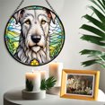 thumbnail image 6 of 89Bloom Irish Wolfhound Window Hanging Stained Glass, Irish Wolfhound Suncatchers for Windows Stained Glass, Stained Glass Dog suncatcher, Dog Stained Glass, 6 of 7