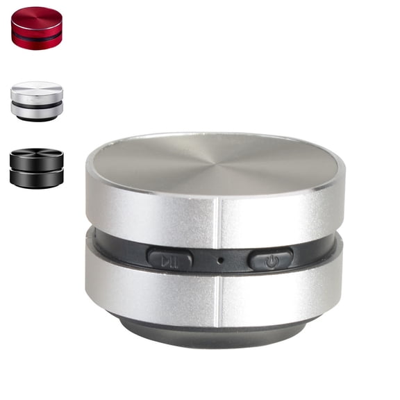 Echo Pod Speaker, Resonance Subwoofer, Portable Wireless with Suction Cup, for Bathroom Outdoor, Bluetooth Mini Speaker Bone Conduction(White)