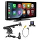 thumbnail image 4 of 10.26Inch Wireless Carplay & Android Auto Stereo with AHD Backup Camera, Portable Car Radio Bluetooth Mirror Link, 4 of 5