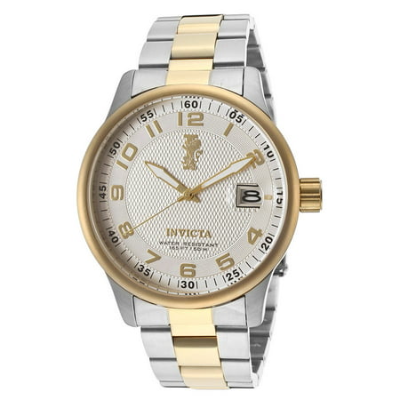 Invicta 15260 Men's I-Force Two-Tone Stainless Steel Silver-Tone Textured Dial Ss Watch