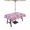 pink, variant on Outdoor Tablecloths with Umbrella Hole & Zipper, Watercolor Floral Tablecloth Rectangle 60x84 Inch, Retro Botanical Flowers Leaves Spring Beige Waterproof Table Cloth, Patio/Pool/Picnic Table Covers