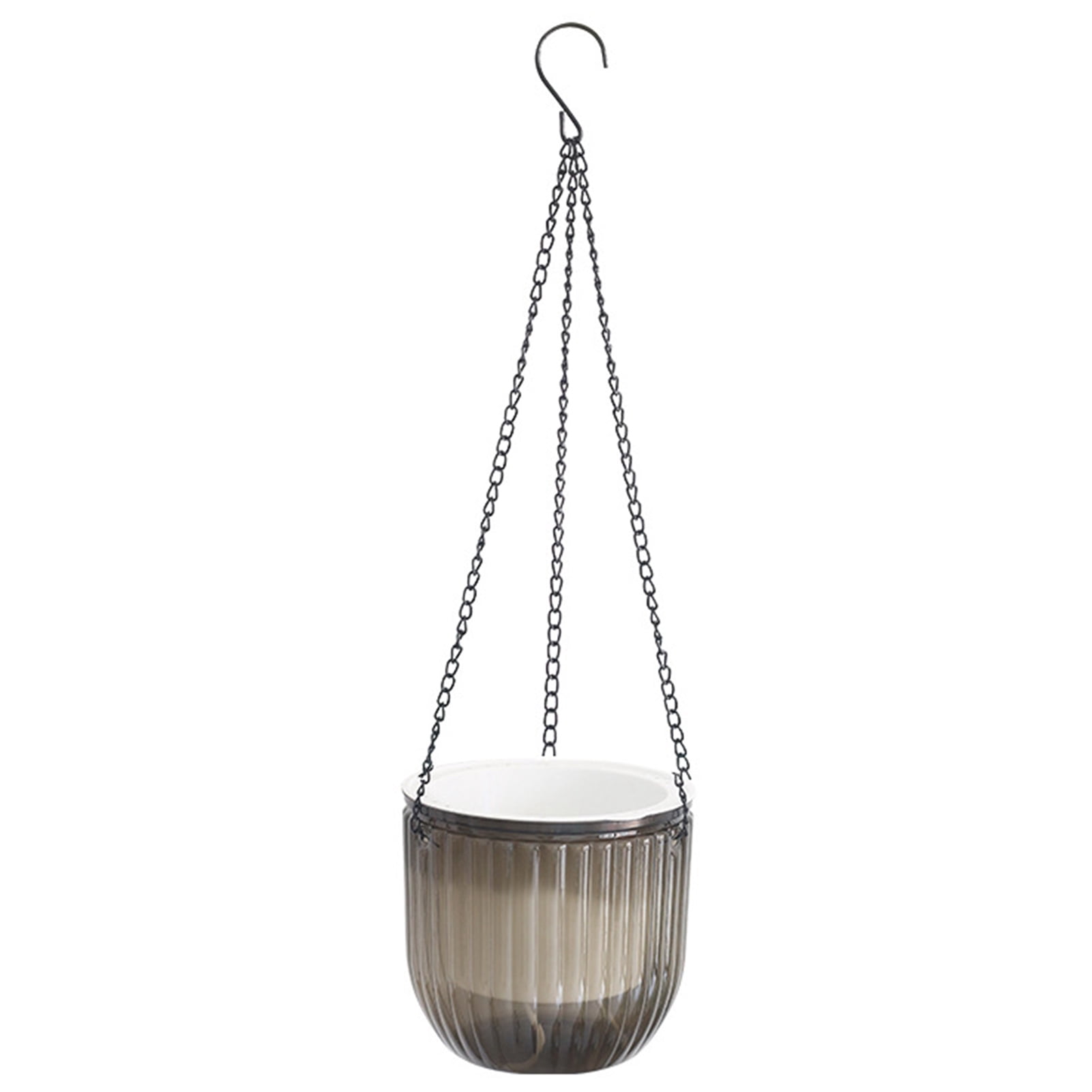 Automatic Watering Hanging Planters with Chain Indoor Outdoor, Hanging Basket Flower Plant Pot