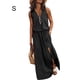 thumbnail image 5 of Guardurnaity Vestidos casuales para mujeres - El complemento perfecto para tu guardarropa Anotherchill Womens Casual Lounge Cunning Long Dress negro Type2 NO2, 5 of 5