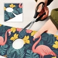 thumbnail image 6 of Yayeee Faucet Mat for Kitchen Sink 14.7" Diatomite Long Splash Guard Pad, Pink Floral Flamingo, 2 Pack, 6 of 7