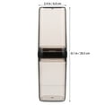 thumbnail image 3 of MasteelfCA Transparent Toothbrush Cup Portable Toothpaste Holder Storage Case (Grey), 3 of 7
