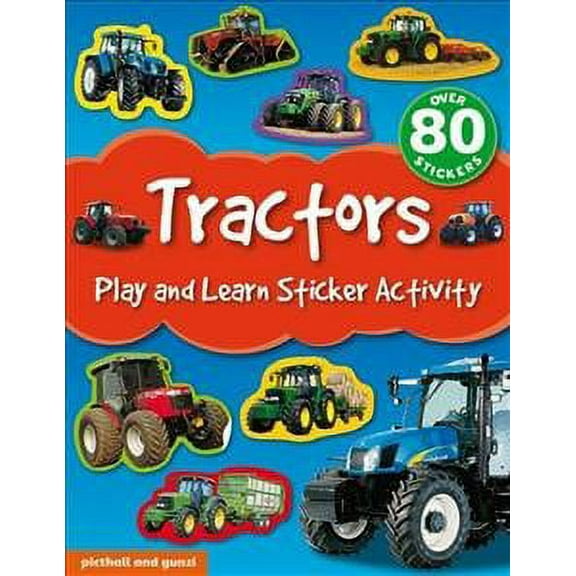 Play And Learn Sticker Activity: Tractors