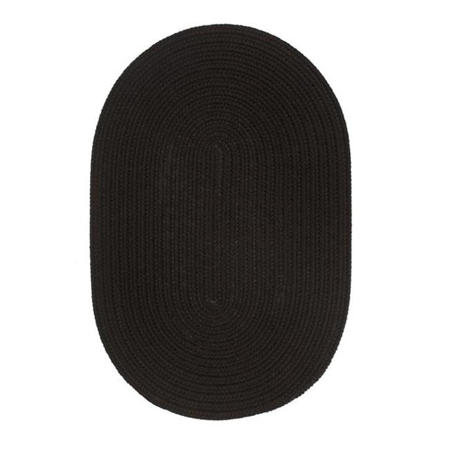 Rhody S016R024X072 Tapis Solide 2x6 Tapis Noir