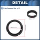 thumbnail image 5 of Anillo espaciador de altavoz Unique Bargains para tweeter, adaptador espaciador de altavoz para Volkswagen Golf MK7 2 Set, 5 of 7