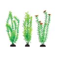 thumbnail image 1 of Penn Plax Multi-Pack Green Assorted Aquaplants, 3 pack, 1 of 3