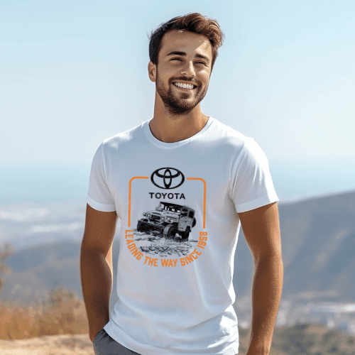 Toyota Men's Big and Tall Land Cruiser Since 1958 T-shirt