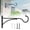 11 inch, variant on 1 Pack Heavy Duty Plant Hangers Outdoor, Metal Plant Brackets for Hanging Baskets, Plant Wall Hooks for Bird Feeders, Wind Chimes & Lanterns, Metal Hooks 15lbs Capacity, 6 inch