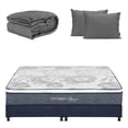 thumbnail image 1 of Colchón King Size Restonic Ghana con Box Almohadas 2Pack Edredón, 1 of 8