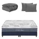 thumbnail image 1 of Colchón King Size Restonic Ghana con Box Almohadas 2Pack Edredón, 1 of 8