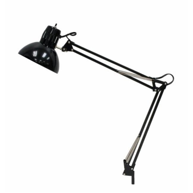 Swing Arm Lamp - Black With 13W CFL bulb included - Walmart.ca