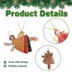 thumbnail image 4 of 4 PCS Christmas Metal Dancing Angel Pendants Ornaments for Home Party, 4 of 5